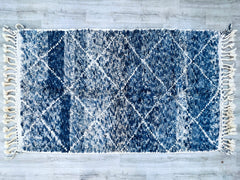 Beni Ourain Rug 153 x 257 cm = 5 x 8.4 FT