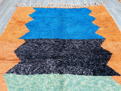 Beni Ourain Rug 208 x 287 cm = 6.8 x 9.4 FT