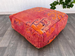 Bestseller / 70% OFF /  MOROCCAN Light Brown Leather Pouf Pouffe gifts wedding gifts home gifts, ottoman, floor pouf, footstool pouf