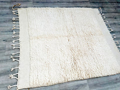 Beni Ourain Rug 165 x 187 cm = 5.4 x 6.1 FT