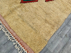 Beni Ourain Rug 200 x 295 cm = 6.6 x 9.7 FT