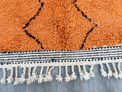 Beni Ourain Rug 147 x 250 cm = 4.8 x 8.2 FT