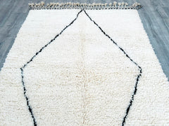 Beni Ourain Rug 153 x 252 cm = 5 x 8.3 FT