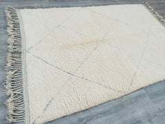 Beni Ourain Rug 170 x 255 cm = 5.6 x 8.4 FT