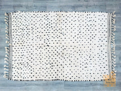 Beni Ourain Rug 159 x 244 cm = 5.2 x 8 FT