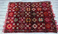 Explore a stunning collection of vintage and tribal rugs, including Moroccan, Persian, and nomadic designs. Hand-knotted and made from 100% wool, these rugs feature intricate embroidery, bold colors, and timeless patterns. From Kilim and Shiraz to Tekke Turkmen and Kurdish styles, each piece reflects rich craftsmanship. Perfect for collectors and interior designers seeking unique, ethically sourced decor. Whether you love red folk embroidery, patchwork quilts, or shaggy textures, these rugs add character to