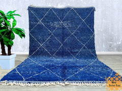 259 x 367 cm = 8.5 x 12.0 ft Diamonds Moroccan Carpet Rug Rug for Bedroom-Geometric Vintage Rug-Beniourain Carpet-Old Berber Rug-Handwoven Wool Rug-Vintage Area Rug