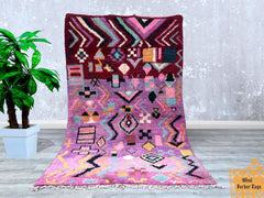 Beni Ourain Rug 145 x 247 cm = 4.7 x 8.1 FT