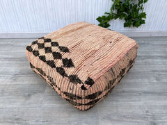 bohemian kilim rug pouf, bean bag floor, cushion floor pillow