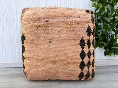 bohemian kilim rug pouf, bean bag floor, cushion floor pillow