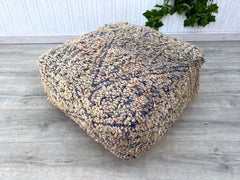 boho throw pillow, ottoman pouf, Floor Cushion, Outdoor Pillows, Floor Pouf