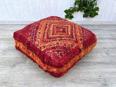 floor pouf, moroccan pouf, berber pouf, morrocan pouf,
