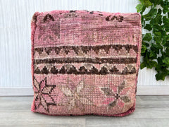 moroccan pouf , kilim pouf, 60x60x60 cm pouf, pet bed, home decor