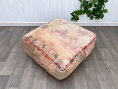 moroccan pouf, beni ourain pouf, berber pouf, wool pouf, colorful pouf, home decor, pet bed, bean bag