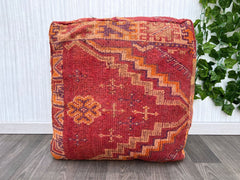 moroccan pouf, berber pouf, kili pouf, ottoman pouf, 60x60x20 cm pouf