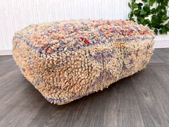moroccan pouf, pouf ottoman cover, kilim ottoman, Kilim Pillow
