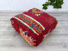 pouf ottoman, moroccan pouf, handmade, Moroccan decor, footstool