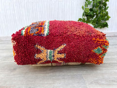 pouf ottoman, moroccan pouf, handmade, Moroccan decor, footstool