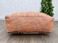 Moroccan Rug Wool Beni Ourain Cushion Cover Pillow Cover Berber Cushion Handmade Moroccan Cushion Black and White