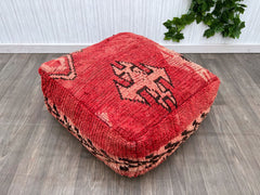 moroccan pouf, beni ourain pouf, berber pouf, wool pouf, colorful pouf, home decor, pet bed, bean bag