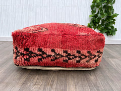 moroccan pouf, beni ourain pouf, berber pouf, wool pouf, colorful pouf, home decor, pet bed, bean bag