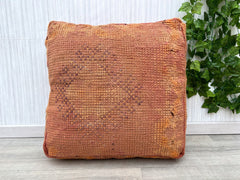 moroccan pouf, berber pouf, kilim pouf, boho pouf, 60x60x20 cm pouf