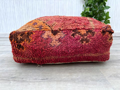 moroccan pouf, berber pouf, kilim pouf, ottoman pouf, 60x06x02 CM pouf