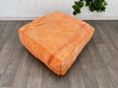moroccan wool pouf, kilim pouf, ottoman pouf, berber pouf,
