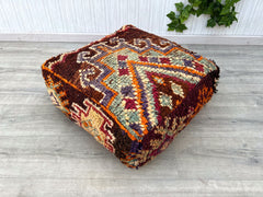 Moroccan Floor Couch Floor Seating -6 ft (180 x60x20cm) Unstuffed Moroccan Floor Cushion ,Arabic Floor Sofa + Stuffing Zipped Pouches