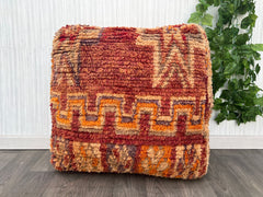 Vintage Moroccan pilloz, Berber Moroccan Pillow- boho pillow, Old Boujaad Cushion- Old Moroccan pillow- Unfilled