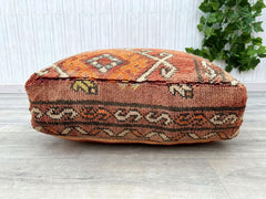 Moroccan Floor Cushion 2 Places Salon - Unstuffed 2 Seats Cushions + 2 Back Cushions + 4 Zipped Insert bags for stuffing