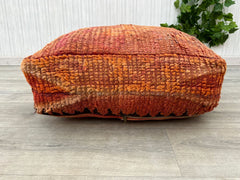 Floor Cushion, Moroccan Decor, Home and Living, Antique Decor Square Pouf, Outdoor Pouf, Pet Bed,