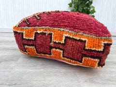 cactus pouf Multi Color Amazing Morocco.vintage moroccan cactus pouf .silk square pouf .outdoor kilm pouf.Yoga meditation.