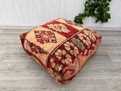 Moroccan pouf, Floor pillow, Floor pouf, boho deco, berber pouf, Living Room pouf, home decor, handmade pouf