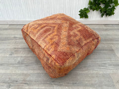 Moroccan Floor couch  - (120x70x20 cm) Unstuffed Long Floor Cushion + 3 Back Pillows (60x40 cm) - Unstuffed Complete set Long Floor Cushion