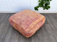 Vintage Boujaad Pillow-Berber Pillow, Vintage Moroccan Rug Pillow Cover, Berber Vintage Wool Cushion Covers, Boujaad Pillow, Berber Cushion