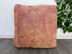 Vintage Boujaad Pillow-Berber Pillow, Vintage Moroccan Rug Pillow Cover, Berber Vintage Wool Cushion Covers, Boujaad Pillow, Berber Cushion
