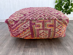 boho throw pillow, ottoman pouf, Floor Cushion, Outdoor Pillows, Floor Pouf