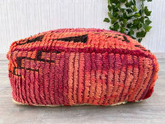 Moroccan Vintage Cushion – Kilim Pouf Cover for Indoor & Outdoor