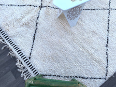 Custom Moroccan Beni Ourain Rug - 100% Wool