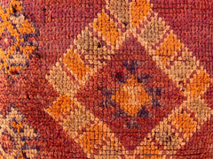 Authentic Moroccan Pouf – Vintage Kilim Cushion for All Spaces