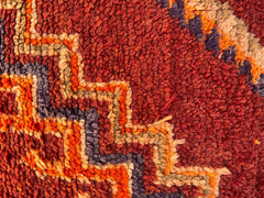 Vintage Kilim Cushion – Moroccan Pouf Cover for Cozy Vibes