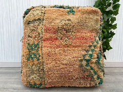 Handcrafted Floor Poufs: Moroccan Charm and Comfort