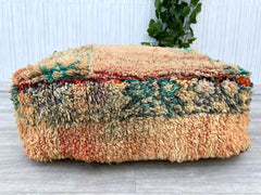 Handcrafted Floor Poufs: Moroccan Charm and Comfort