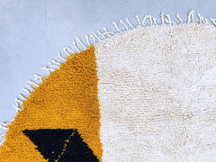 Custom Round Beni Ourain Wool Rug