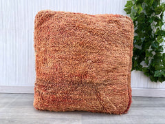 Vintage Moroccan Kilim Floor Cushion – Perfect for Boho Home Decor