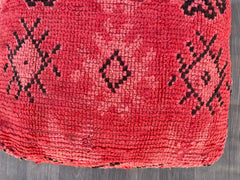 Moroccan Outdoor Pouf - Water-Resistant Kilim Cover, Weatherproof Floor Cushion, Perfect for Patio, Garden, or Poolside Boho Decor