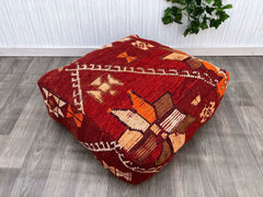 Moroccan Pouf with App Control - Adjustable Firmness via Air Pump, Customizable Comfort, Luxury Tech Decor