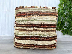 Moroccan Boho Poufs: Natural Style with a Pop of Color