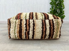 Moroccan Boho Poufs: Natural Style with a Pop of Color